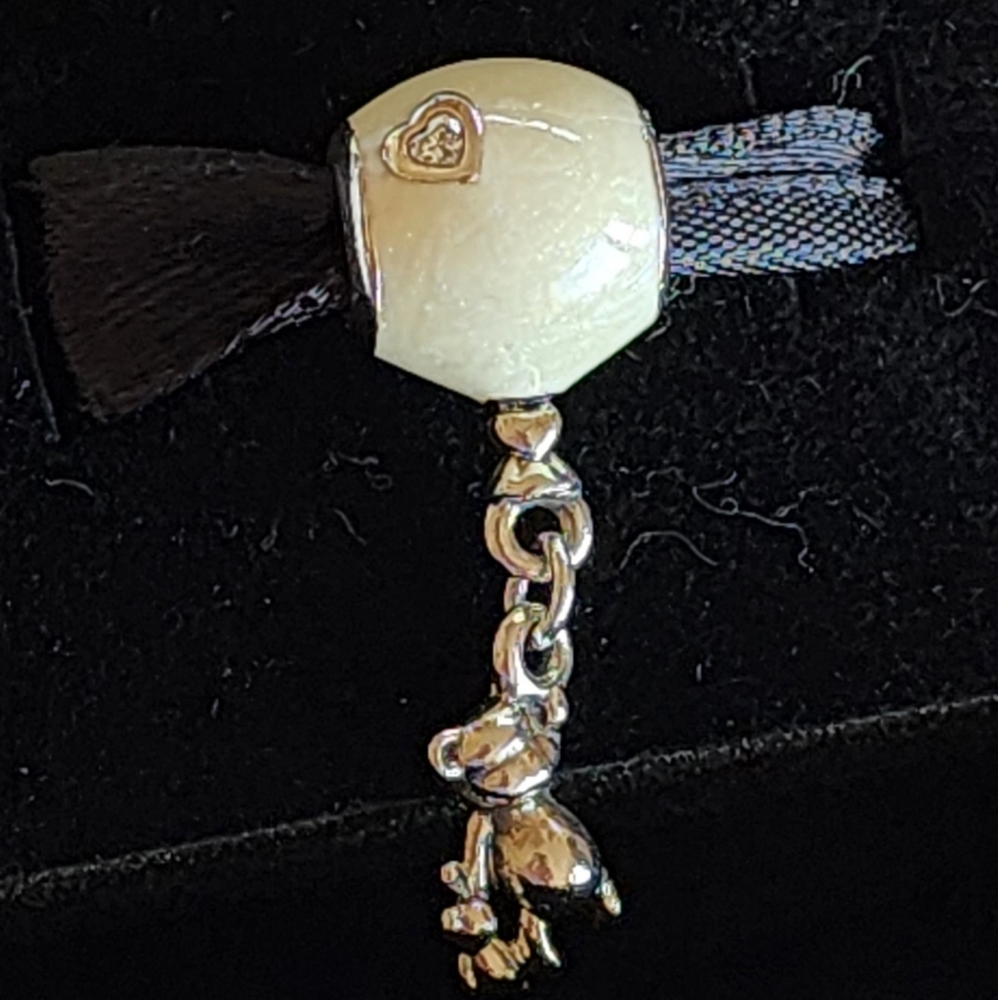 Pandora Teddy And Shimmering Balloon Dangle Charm - image 1